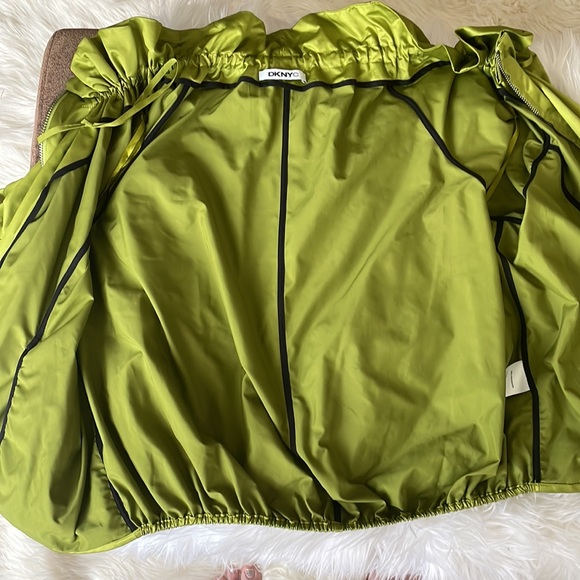 DKNY Jacket Rain Coat Medium - Picture 4 of 4